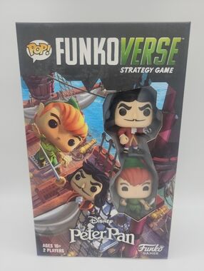 FunkoVerse Disney Peter Pan Strategy Game NWT Sealed